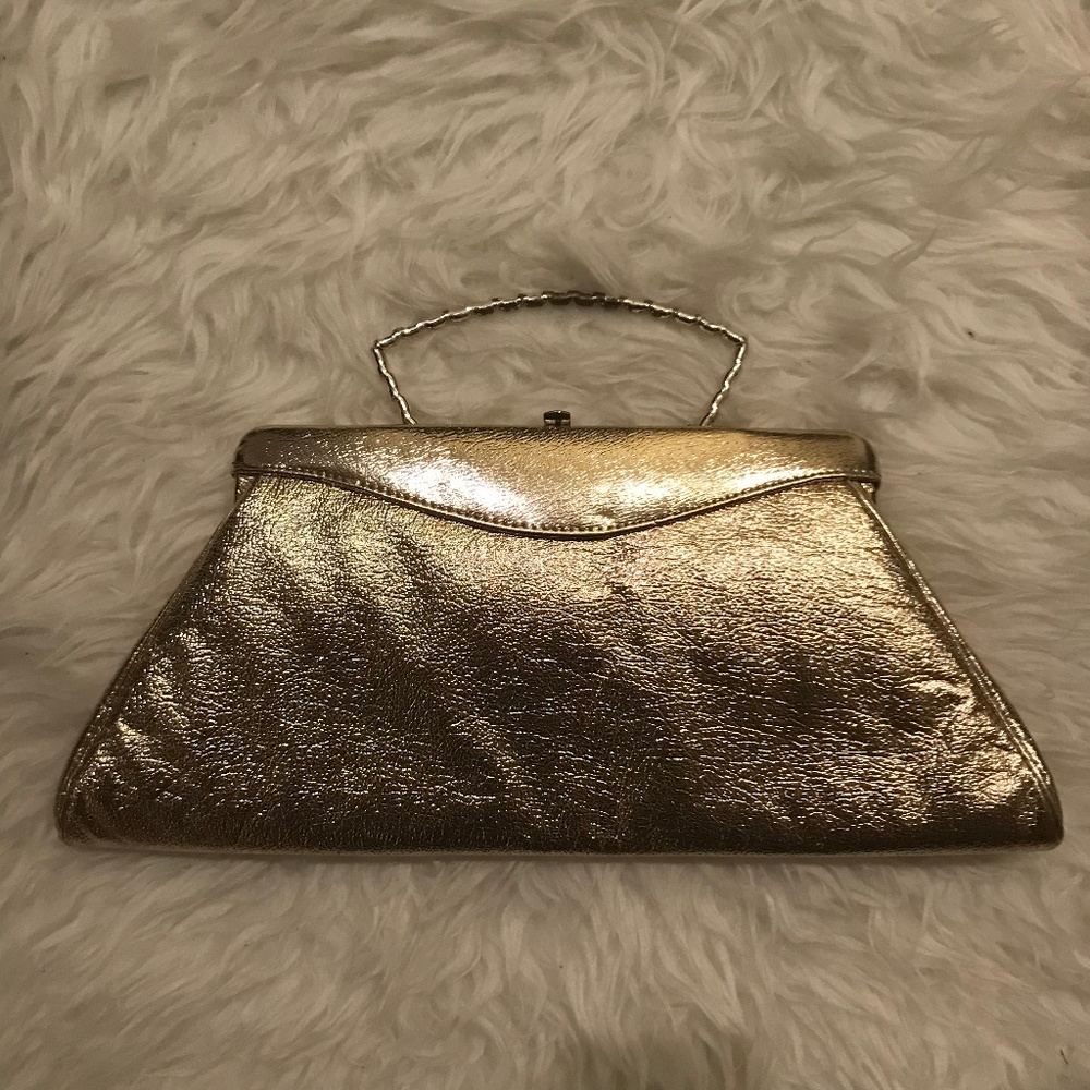 Vintage Gold Clutch